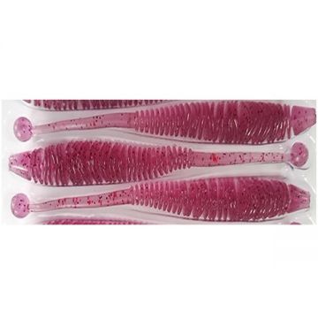 Naluca Evoke Worm UV Purple 6cm, 12buc/plic Rapture