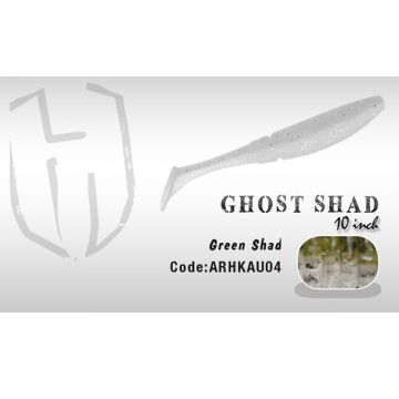Shad Ghost 10cm Green Shad Herakles