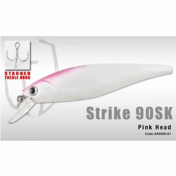 Vobler Strike 90SK 9cm 11gr Pink Head Herakles