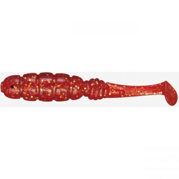 Grub Jackall Goodmeal Shad, culoare Red Gold Flake, 5cm, 7buc/plic
