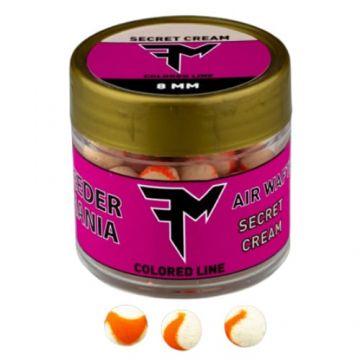 Pop Up Feedermania Air Wafters Colored Line, Secret Cream, 8-10mm (Diametru: 8 mm) Pop Up Feedermania Air Wafters Colored Line, Secret Cream, 8-10mm (Diametru: 8 mm)