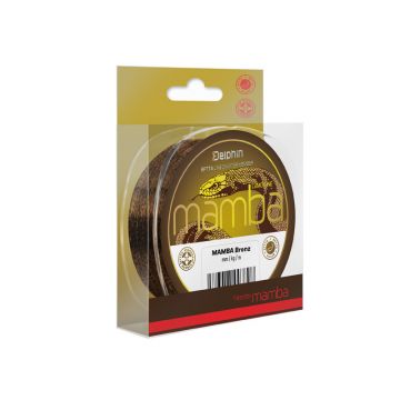 Fir Monofilament Delphin Mamba Feeder, Culoare Camo Bronz, 200m (Diametru fir: 0.20 mm)