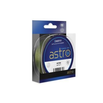 Fir Textil Delphin ASTRO 8, Green, 300m (Diametru fir: 0.08 mm)