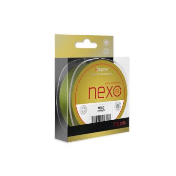 Fir Textil Delphin Nexo 8 Premium Braid Line, Verde, 1300m (Diametru fir: 0.10 mm)