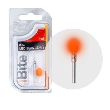 Indicator luminos Ibite Bulb Pack cu baterie 435 (Culoare: Rosu)