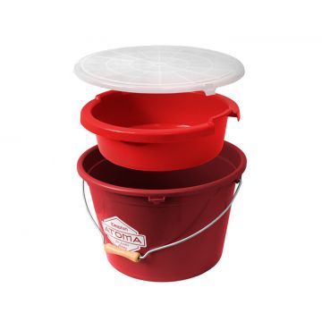 Set Delphin Atoma Combi 3 in 1, Galeata + Capac + Lighean (Varianta: 13 L)