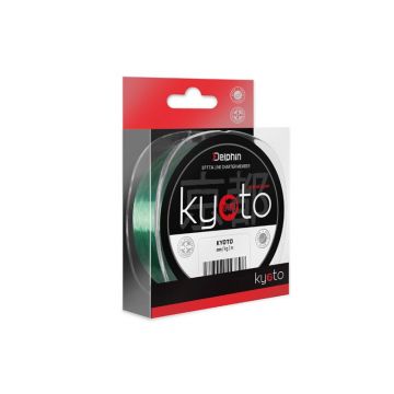 Fir Monofilament Delphin Kyoto, Verde, 200m (Diametru fir: 0.203 mm)