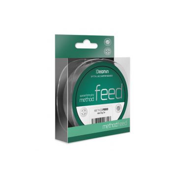 Fir Monofilament Delphin Method Feed, Gri, 1000m (Diametru fir: 0.22 mm)