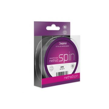 Fir Monofilament Delphin Method Spin, Gri, 150m (Diametru fir: 0.12 mm)