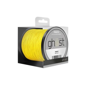 Fir Textil Delphin Ghost 8+1, Galben, 200m (Diametru fir: 0.18 mm)