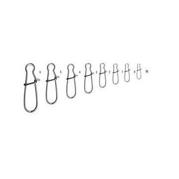 Agrafa DUO LOCK  10 buc/plic Mustad (Marime Agrafa: 2)