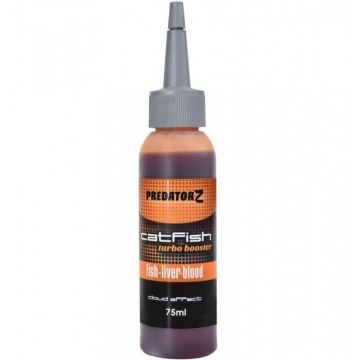 Atractant Lichid Carp Zoom Catfish Turbo Booster, Fish-Liver-Blood, 75ml
