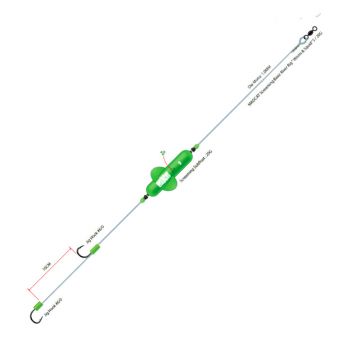 Montura Madcat Adjusta B River Worm&Squid 100mm, 2x6, 0, 160cm, 20g