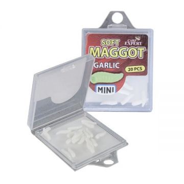 Viermisori de silicon Mini Carp Expert (Aroma: Usturoi)