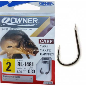 Carlige Legate Owner RL-1481 No.2 70cm 0,30mm