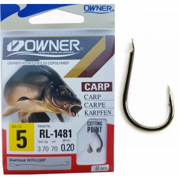 Carlige Legate Owner RL-1481 No.5 70cm 0,20mm