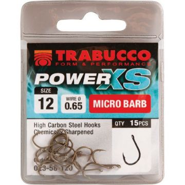 Carlige Trabucco Power XS, 15buc (Marime Carlige: Nr. 10)