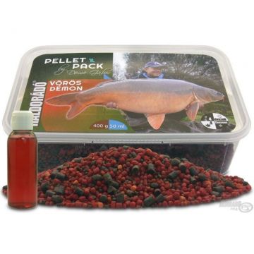 Pelete Haldorado Pellet Pack By Dome Gabor - Demonul Rosu 400g