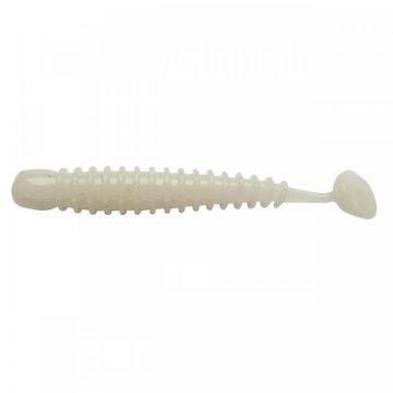 Grub Rock'N Bait Cultiva RB-2 18 White Ring Kick Tail