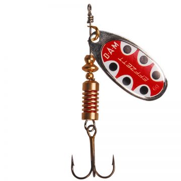 Rotativa 3gr DAM Effzett Standard Silver Black Dot