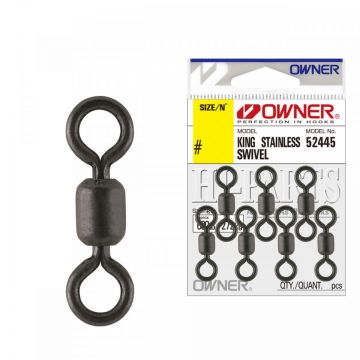 Vartej Owner KS-11 No.4 81kg 52445 Rolling King Stainless Swivel