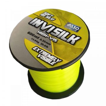 Fir Asso Invisilk 0.24mm 9.00kg 600m Yellow