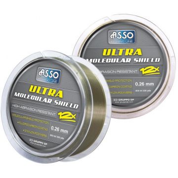Fir Asso Ultra Molecular Shield 0.26mm 8.10kg 300m Dark Green