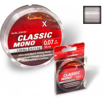 Fir Browning Cenex Clasic Mono 0.14mm 2.05kg 100m Transparent