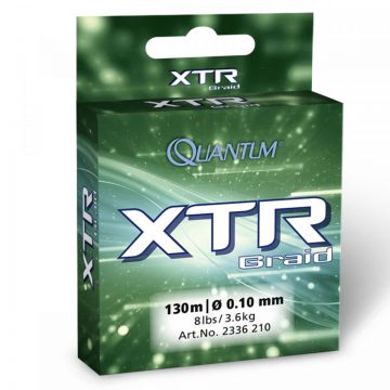 Fir Quantum XTR Braid 0.10mm 3.60kg 130m Green