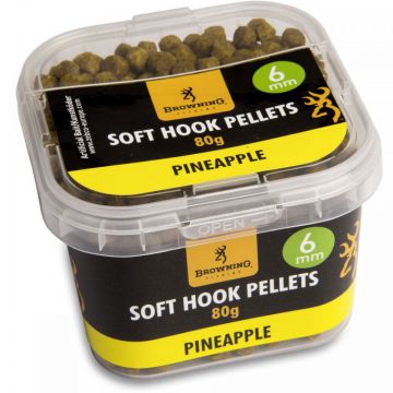 Pelete Soft Browning Soft Hook Pellets 6mm 80g Pineapple