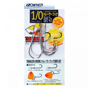Spinnerbait Trailer Hook Owner 11567 No.2/0