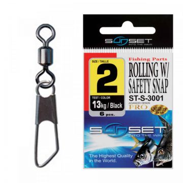 Agrafa Vartej Sunset ST-S-3001 No.4 9kg Rolling Safety Snap