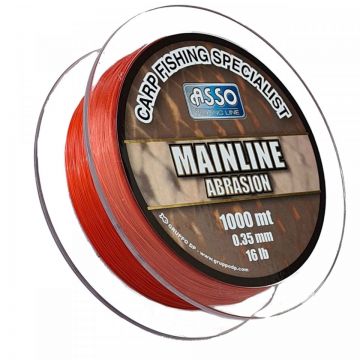 Fir Asso Mainline Abrasion 0.40mm 9.07kg 1000m Red