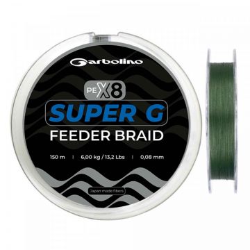 Fir Garbolino Super G Feeder Braid 0.08mm 4.80kg 150m Maro