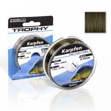 Fir Zebco Trophy Carp 0.40mm 12.70kg 250m Dark Camo