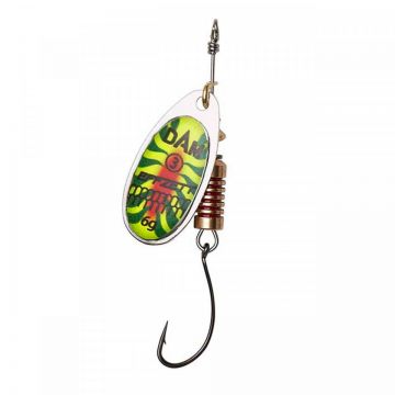 Rotativa 4gr DAM Effzett Spinner With Single Hook Fire Tiger