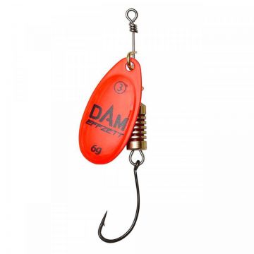 Rotativa 6gr DAM Effzett Spinner With Single Hook Red