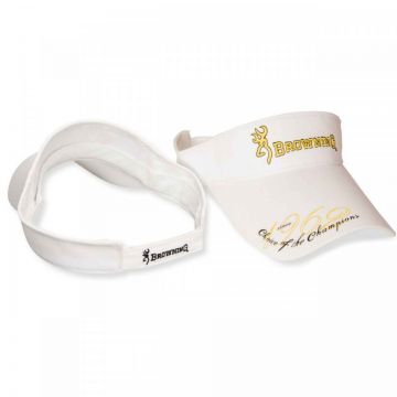 Sapca Browning Visor white