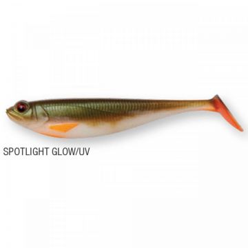 Shad DAM Effzett Shadster 9cm 7.2gr Spotlight Glow UV