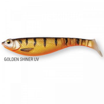 Shad DAM Effzett Shadster Power Tail 6cm 2.4gr Golden Shiner UV