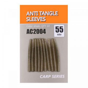 Antirasucitor Orange 55mm Anti Tangle Sleeves 10buc Antirasucitor Orange 55mm Anti Tangle Sleeves 10buc