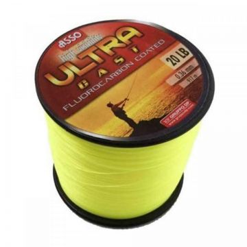 Fir Asso Ultra Cast 0.39mm 18.50kg 1000m Galben Fluo