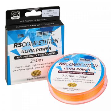 Fir Sunset RS Competition Ultra Power 0.36mm 9.70kg 250m Hi-Visibility Orange