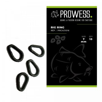 Inele Prowess Rig Ring 7mm 10 buc