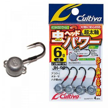 Jig Lestat Cultiva JH-90 No.6 2gr Power Jig Head
