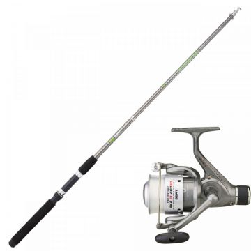 Kit Lanseta Sert Fish Instinct Telespin 2.10m+Mulineta Sert Aka 201 RD