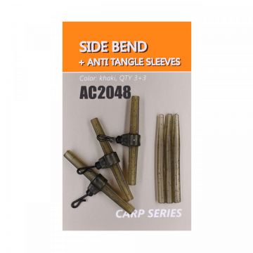 Orange Side Bend cu Anti Tangle Sleeves 3+3buc