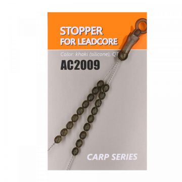 Orange Stoper pentru Leadcore 18buc Orange Stoper pentru Leadcore 18buc