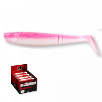 Shad DAM Paddletail 6.5cm UV Pink/White