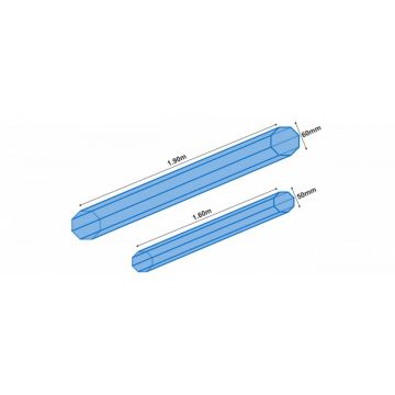 Tub Protectie Garbolino Tube Protege Cannes Kit Octogonal 160cm